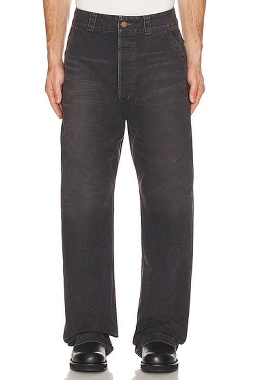 Fear of God Utility Trouser in Washed Black - Black. 31 also