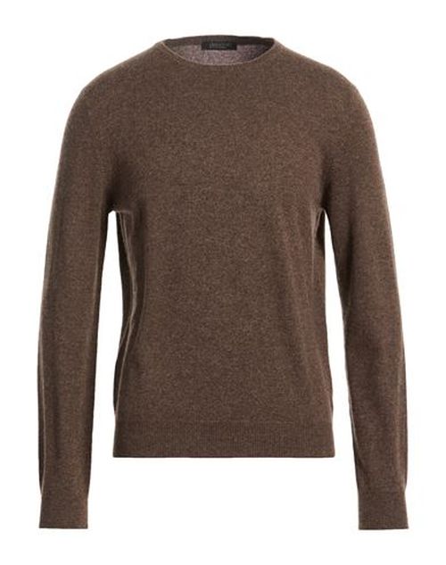 Man Sweater Taupe Size 40 Cashmere