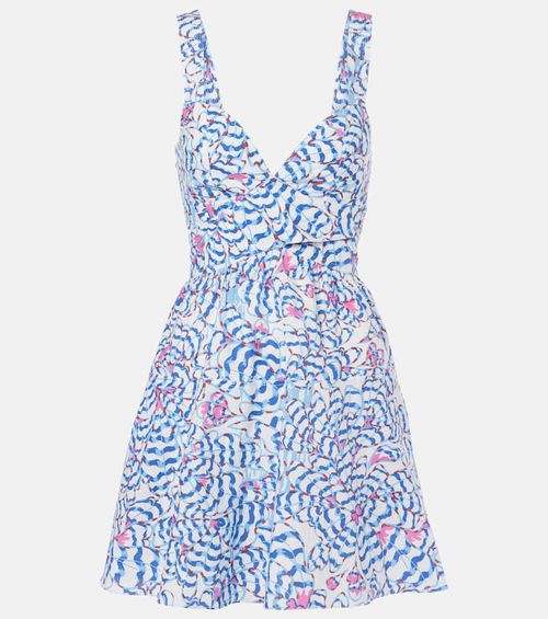 Coco printed minidress