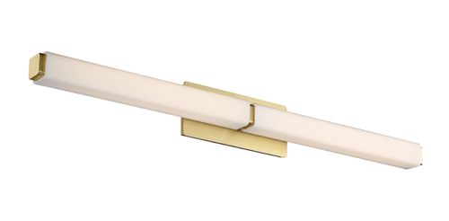 Modern Forms Vogue 20" Bathroom Vanity Light in Brushed Bra