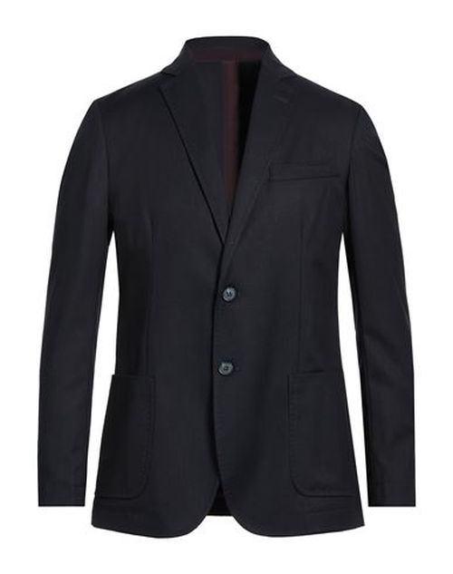 Man Blazer Midnight blue Size 38 Polyester, Viscose, Elastane