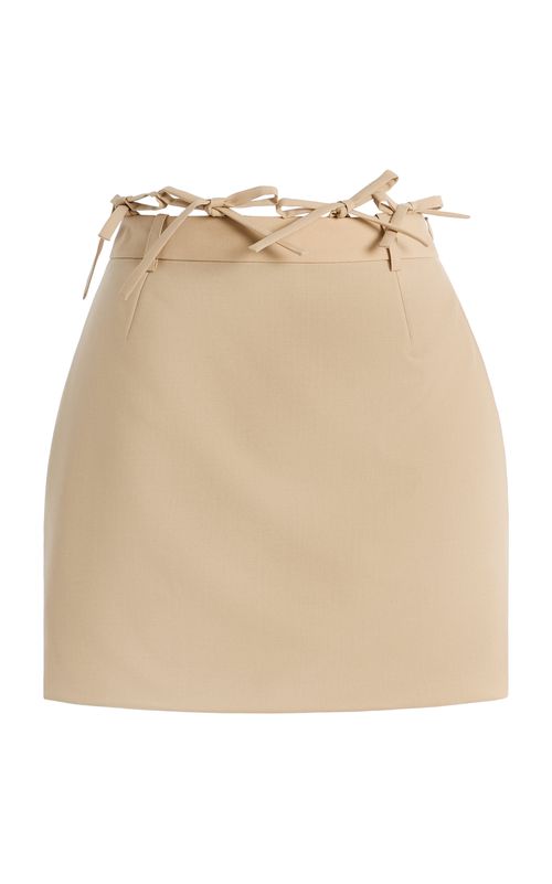 Wool Mini Skirt Cover - Moda Operandi