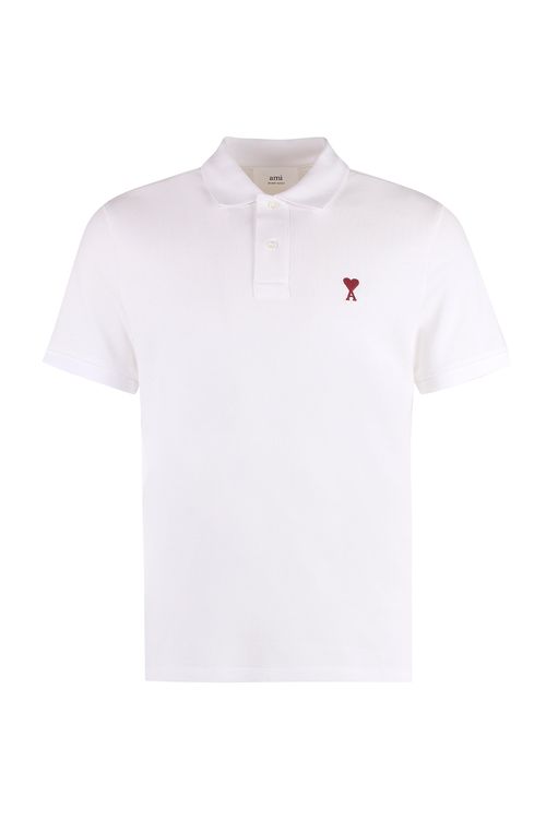 AMI de Caur Organic Cotton Piqué Polo Shirt
