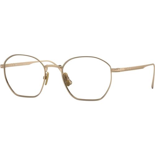 Persol Unisex Persol PO5004VT 8000 Optical frames Titanium Gold Geometric