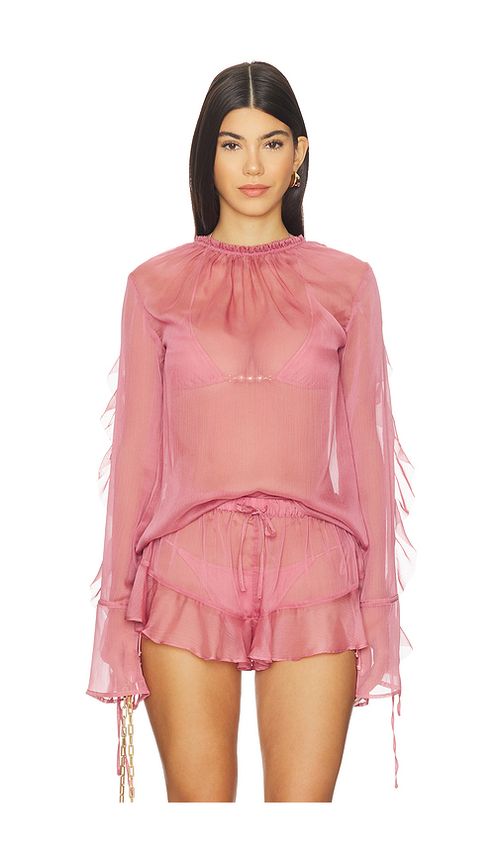 Shani Shemer Jeanie Blouse en Rose. M. Also en L