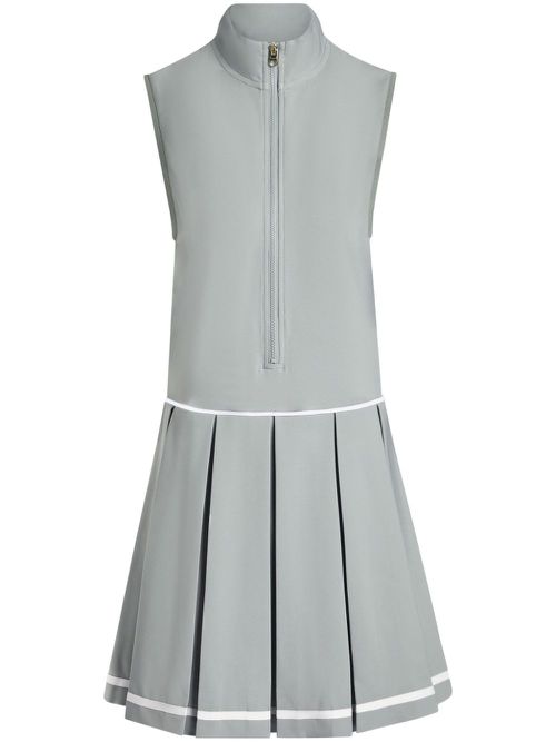 Dalton Court zip-up dress - Grey