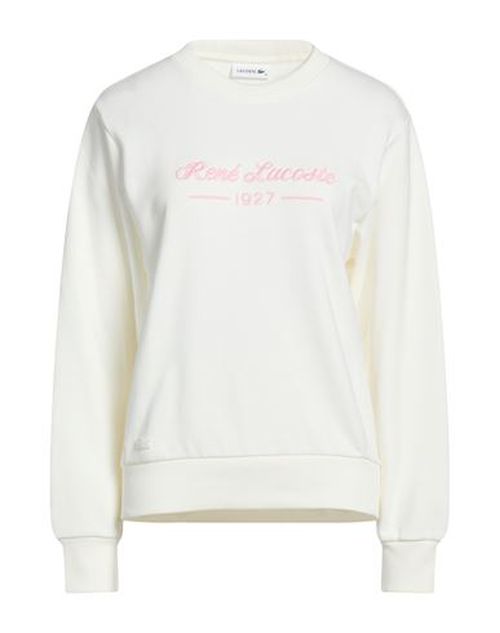 Woman Sweatshirt White Size 2 Cotton