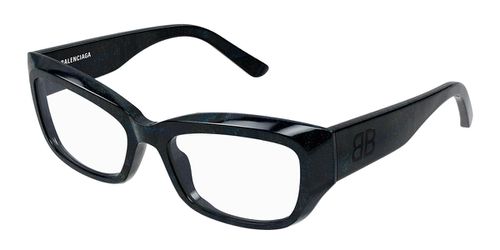 Balenciaga BB0399O 003 Women’s Eyeglasses Black  55 - Blue Light Block Available