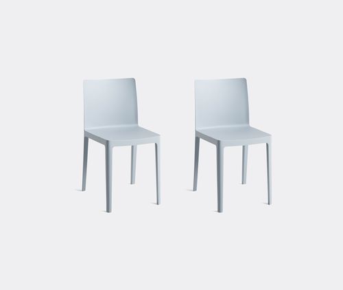 'elementaire' Chair, Set Of Two, Grey
