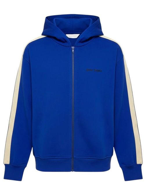 Pa Track Full Zip Hoodie Blue Felpa