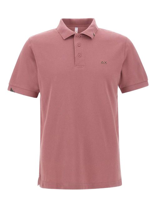 Piqué polo shirt - Pink