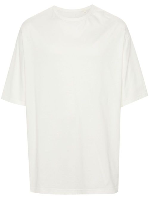 Logo-appliqué cotton T-shirt - White