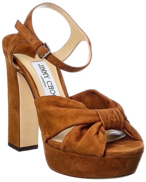 Heloise 120 Suede Platform Sandal