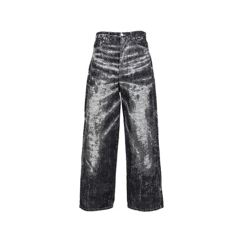 Wash-effect Jeans