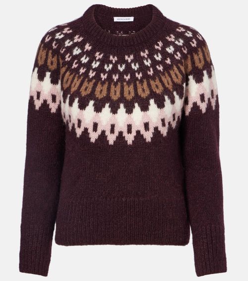 Anne Fair Isle wool-blend sweater