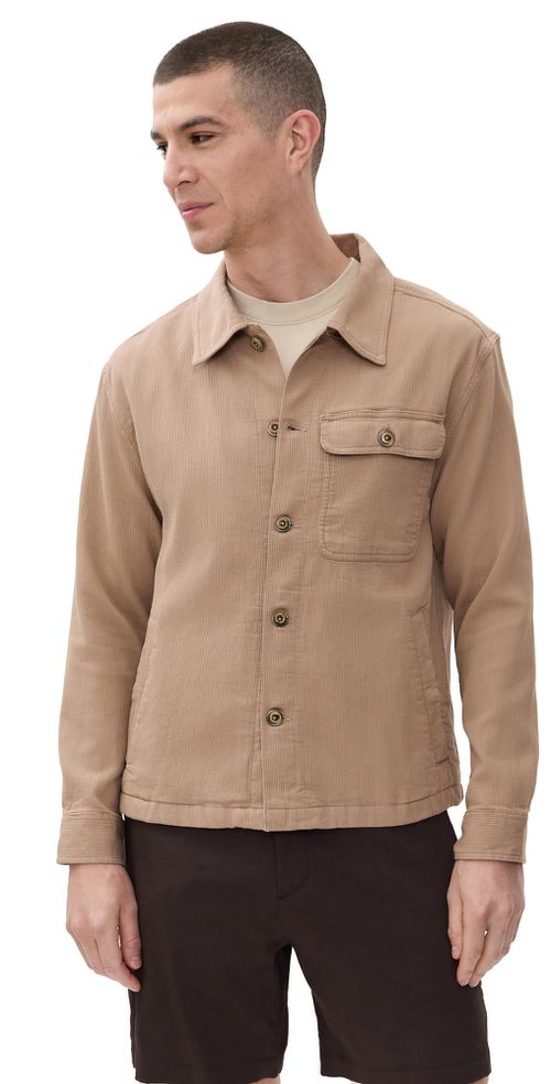 Corridor Bedford Corduroy Military Jacket Khaki