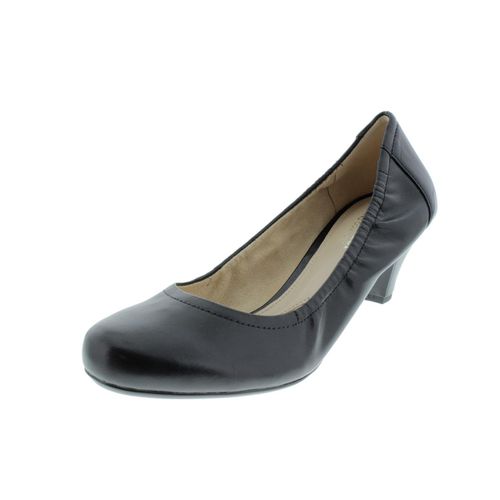 Stargaze Womens Leather Round Toe Pumps