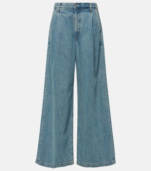 Ellis mid-rise wide-leg jeans