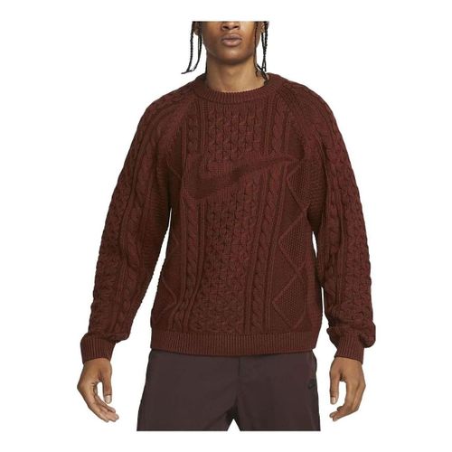 Life Cable Knit Sweater 'Burgundy'