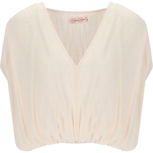 Traffic People Whispers Cream Top