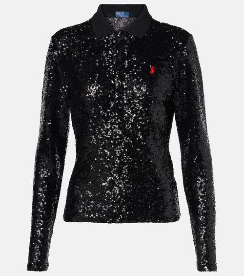 Polo Ralph Lauren Sequined polo shirt