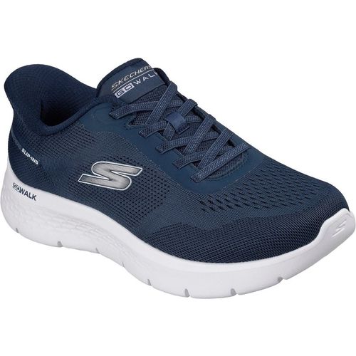 Skechers Go Walk Flex Azriel Textile Women's Navy Textile/Navy Trim Trainer
