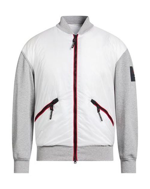 Man Jacket White Size L Polyamide, Cotton