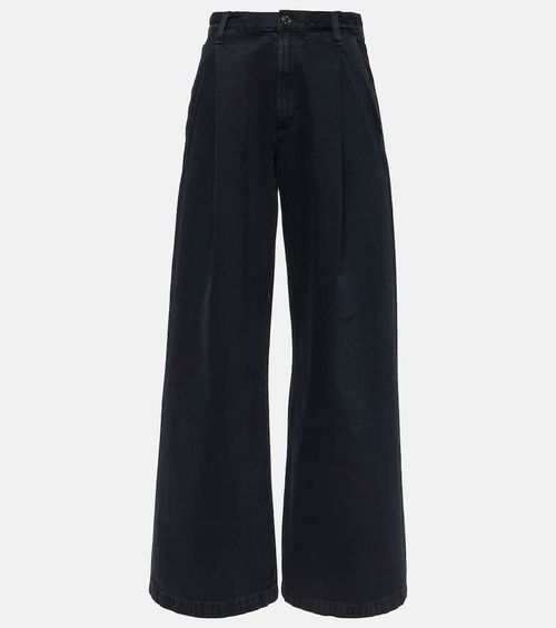 Ellis low-rise wide-leg jeans