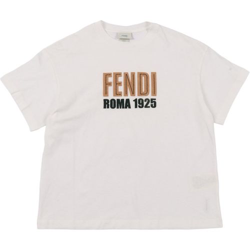 Fendi Jr T Shirt Jersey Tinto