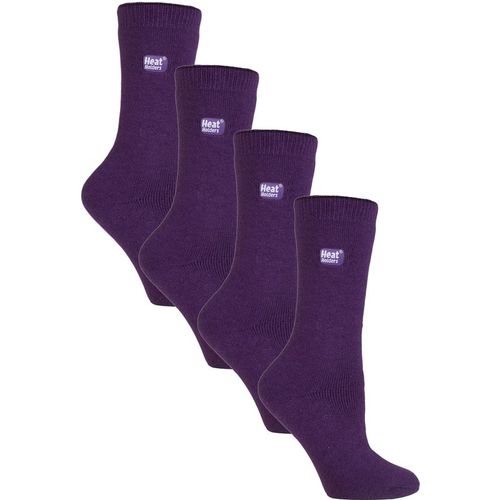 Heat Holders Womens Ultra Lite - 4 Pair Multipack Ladies Thermal Sock