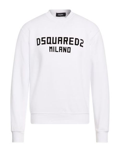 Man Sweatshirt White Size M Cotton