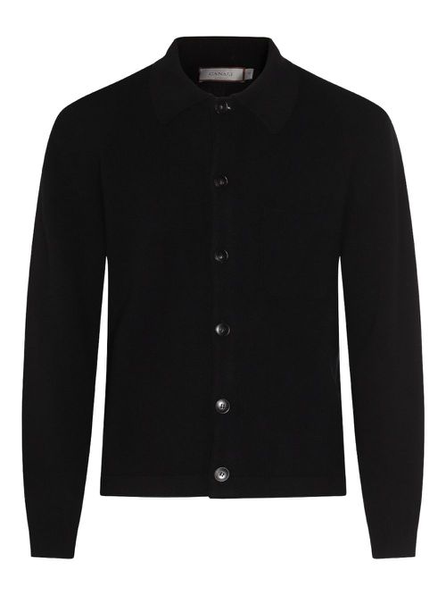 Buttoned-up cardigan - Black