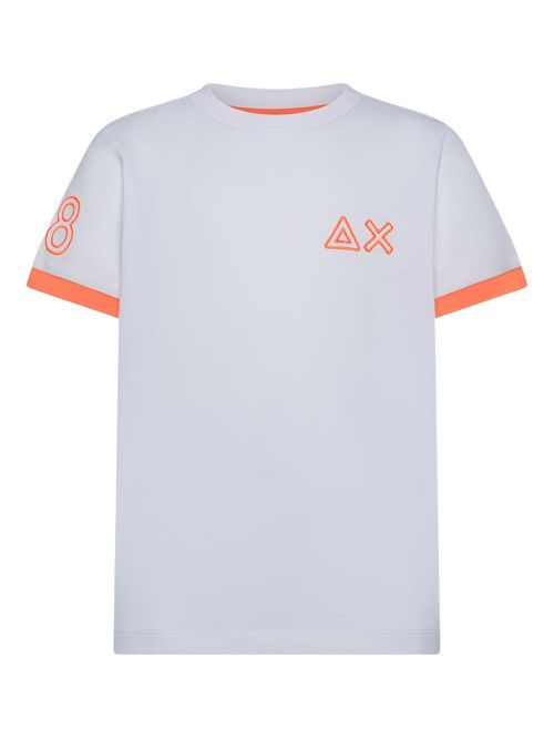 Sun 68 Kids cotton T-shirt - White
