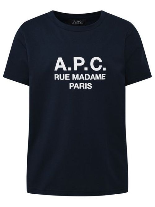 A.P.C. KIDS T-shirt met ronde hals en logoprint