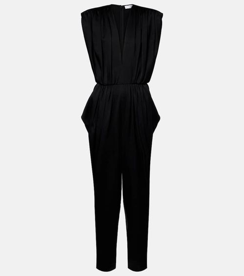 Draped jumpsuit