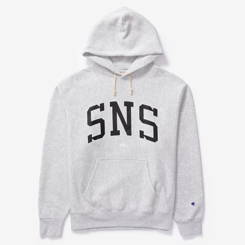 SNS | SNS Hoodie - Grey/Black - unisex
