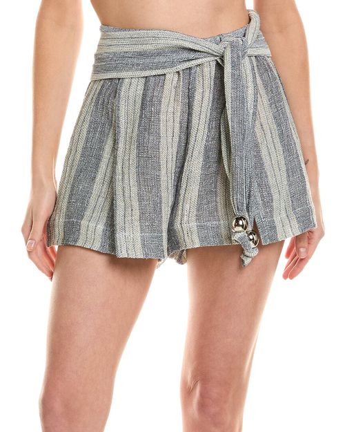 Lis Marie Fernandez Farrah Linen-Blend Short
