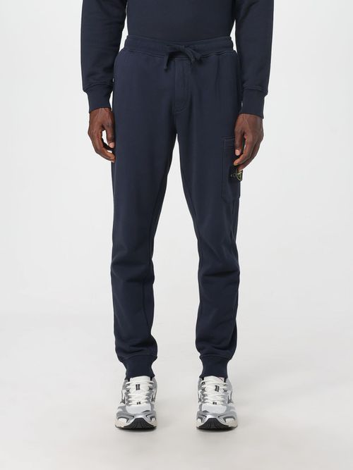 Pants Men color Blue