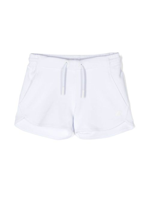 Logo-patch shorts - White