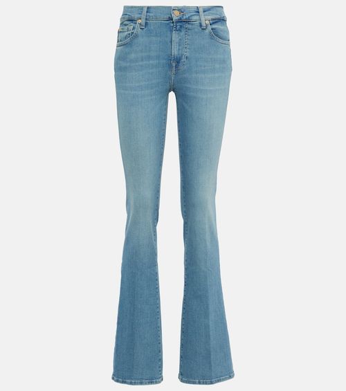 7 For All Mankind Mid-rise skinny jeans