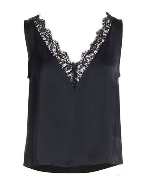 Officine Générale Woman Top Midnight blue Size L Viscose