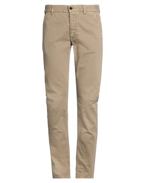 Man Pants Light brown Size 32 Cotton, Elastane