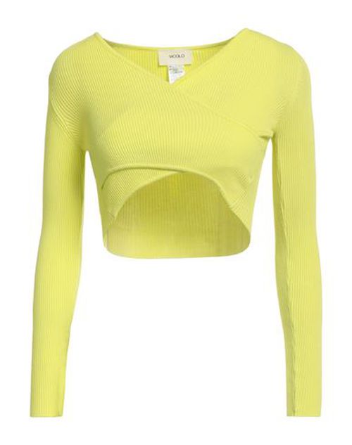 Woman Sweater Lime green Size ONESIZE Viscose, Polyester
