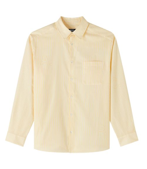 A. P.C. Malo shirt S DAA - Yellow