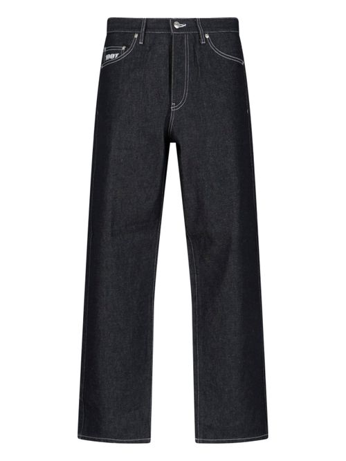 Relaxed Fit 100% Cotton Jeans for Men