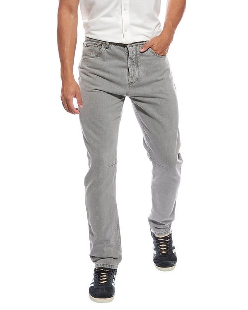 Grey Leisure Fit Jean