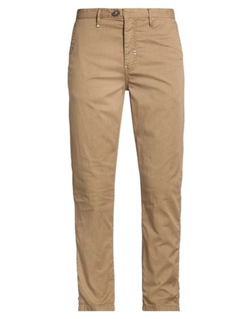 Man Pants Light brown Size 30 Cotton, Polyester, Elastane