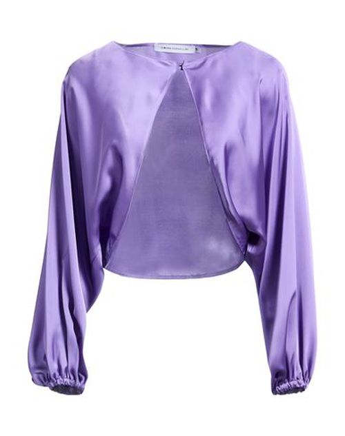 Woman Jacket Purple Size 2 Polyester