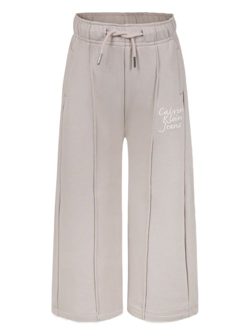 Wide-leg trousers - Neutrals