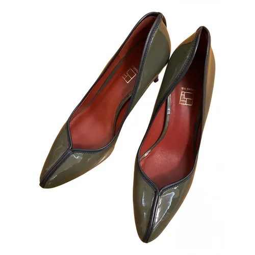 Heels Leather for Female 34 EU